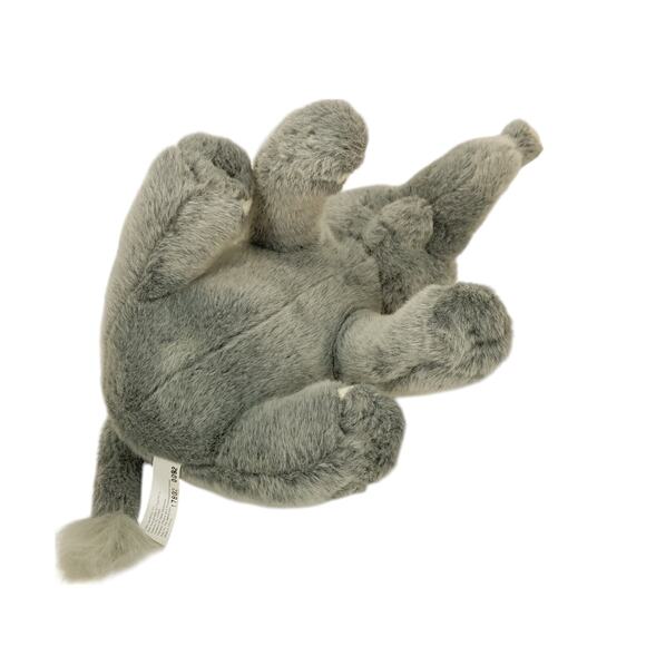 Animal Alley Gray Elephant Plush Sitting Stuffed Animal Toy 2000 Toys R Us - Picture 5 of 8